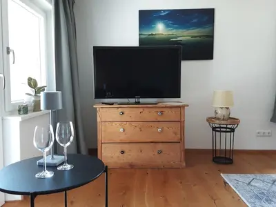 TV/Unterhaltungsangebot in der Unterkunft Ferienwohnung Pölzl