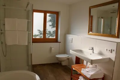 Ein Badezimmer in der Unterkunft Chiemsee Living