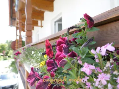 Ein Garten an der Unterkunft Ihre Ferienwohnung bayrisch mehr...