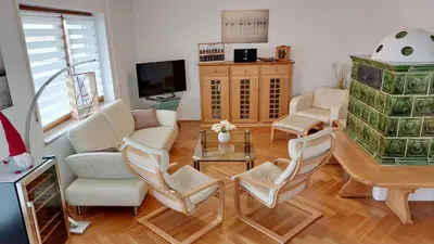 TV/Unterhaltungsangebot in der Unterkunft Chiemsee-Ferienhaus Schlegel