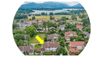 Naturlandschaft in der Nähe des Ferienhauses