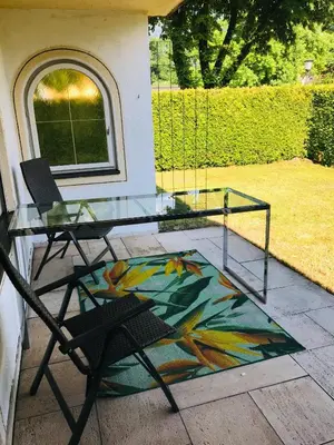Ein Garten an der Unterkunft Love&Air&Mountains