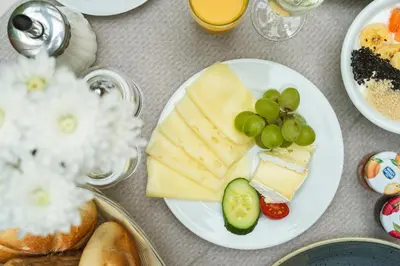 Essen im Hotel oder in der Nähe