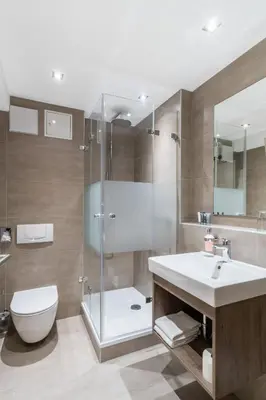 Ein Badezimmer in der Unterkunft Hotel St. Georg