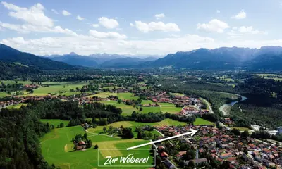 Naturlandschaft in der Nähe der Ferienwohnung