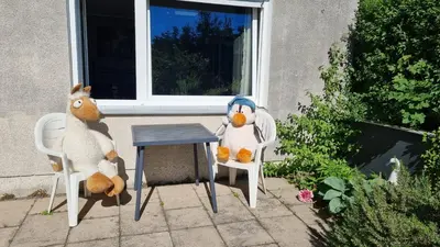Grundriss der Unterkunft Ferienwohnung in Wartenberg