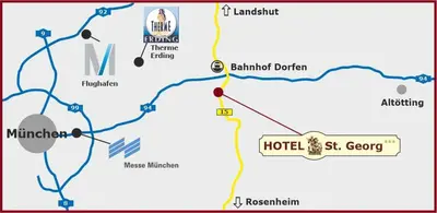 Ein Zertifikat, Auszeichnung, Logo oder anderes Dokument, das in der Unterkunft Hotel garni St.Georg ausgestellt ist