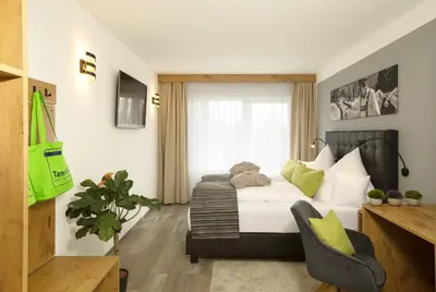 TV/Unterhaltungsangebot in der Unterkunft Hotel Tanneck