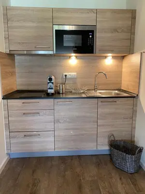 Küche/Küchenzeile in der Unterkunft Apartment BERGliebe - schnuckelig, ruhige und zentrale Lage