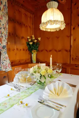 Essen in der Pension oder in der Nähe