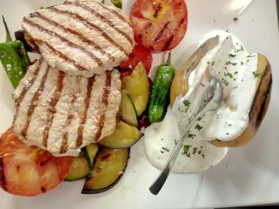 Essen in der Pension oder in der Nähe