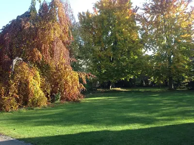 Ein Garten an der Unterkunft Haus Hirt - Idyllisch wohnen zwischen Augsburg und München
