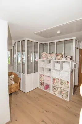 Ein Bett oder Betten in einem Zimmer der Unterkunft Haus Hirt - Idyllisch wohnen zwischen Augsburg und München