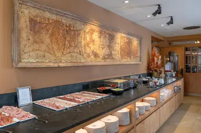 Essen im Hotel oder in der Nähe