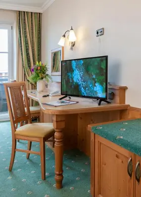 TV/Unterhaltungsangebot in der Unterkunft Hotel zur Post