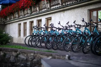 Radfahren an der Unterkunft SeeHotel Wassermann oder in der Nähe