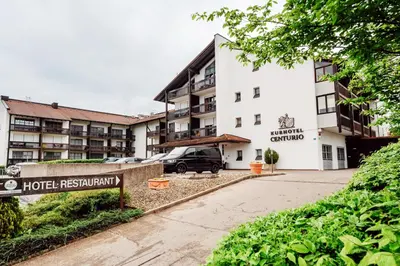 Das Gebäude in dem sich das Hotel befindet
