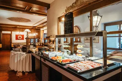 Essen im Hotel oder in der Nähe