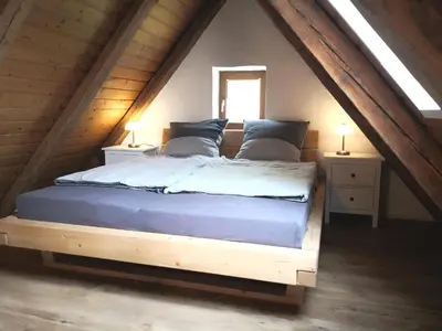 Ein Bett oder Betten in einem Zimmer der Unterkunft Appartement 1856