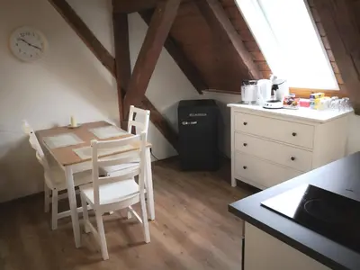 Küche/Küchenzeile in der Unterkunft Appartement 1856