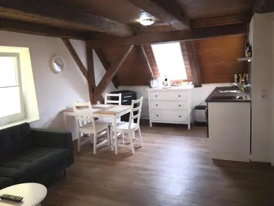 Küche/Küchenzeile in der Unterkunft Appartement 1856