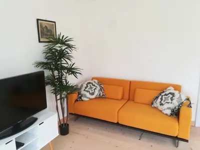 TV/Unterhaltungsangebot in der Unterkunft Ferienwohnung Hofmarkrichterhaus