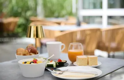 Essen im Hotel oder in der Nähe