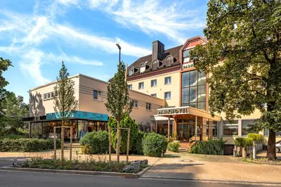 Das Gebäude in dem sich das Hotel befindet
