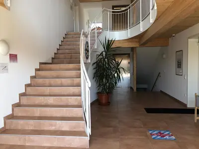 Grundriss der Unterkunft Pension Chen, 2 Doppelzimmer , EBK, separater Balkon