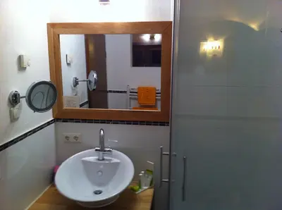 Ein Badezimmer in der Unterkunft BIO Hotel Bayerischer Wirt Augsburg
