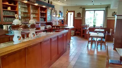 Ein Restaurant oder anderes Speiselokal in der Unterkunft Hotel Unterwirt