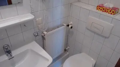 Ein Badezimmer in der Unterkunft Hotel Unterwirt