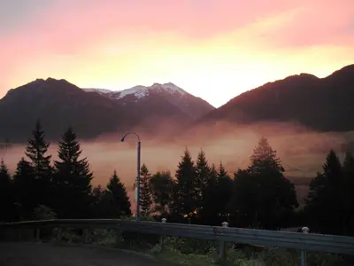 Naturlandschaft in der Nähe des Bed & Breakfasts