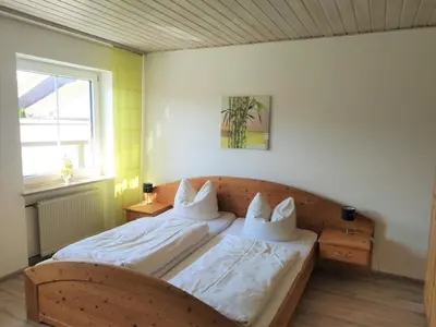 Ein Bett oder Betten in einem Zimmer der Unterkunft Landgasthof Braun