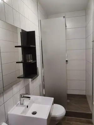 Ein Badezimmer in der Unterkunft Landgasthof Braun