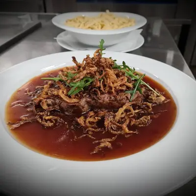 Essen im Hotel oder in der Nähe