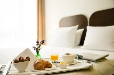 Essen im Hotel oder in der Nähe