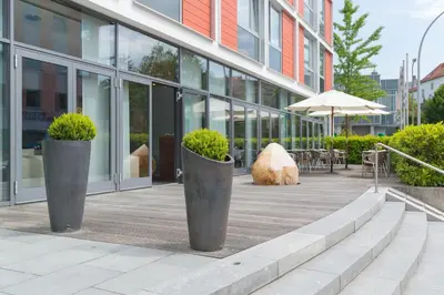 Das Gebäude in dem sich das Hotel befindet