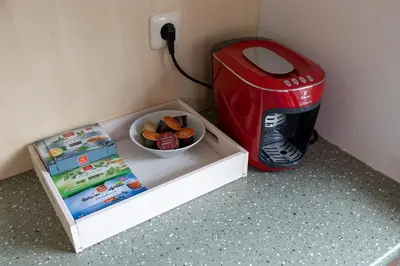 Kaffee-/Teezubehör in der Unterkunft Ferienwohnung Salzburg