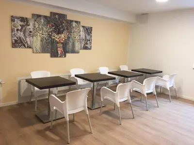 Ein Sitzbereich in der Unterkunft Airport Park Hotel MUC