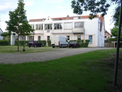 Das Gebäude in dem sich das Hotel befindet