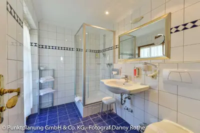 Ein Badezimmer in der Unterkunft Hotel Oberwirt