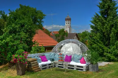 Ein Garten an der Unterkunft Boutique Hotel POST ANDECHS