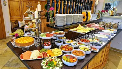 Essen im Hotel oder in der Nähe