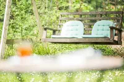 Ein Garten an der Unterkunft Villa Arborea