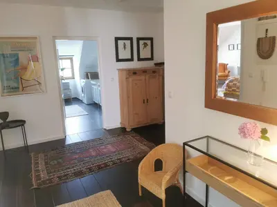 Grundriss der Unterkunft Ferienwohnung mit Alpenblick