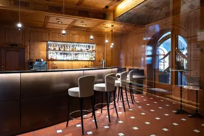 Lounge oder Bar in der Unterkunft Hotel Lechnerhof Unterföhring