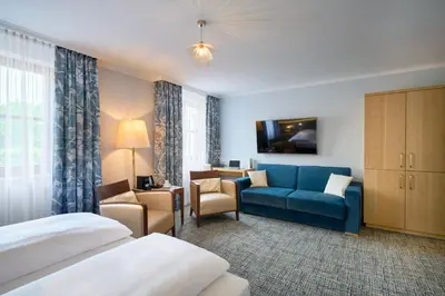TV/Unterhaltungsangebot in der Unterkunft Hotel Lechnerhof Unterföhring