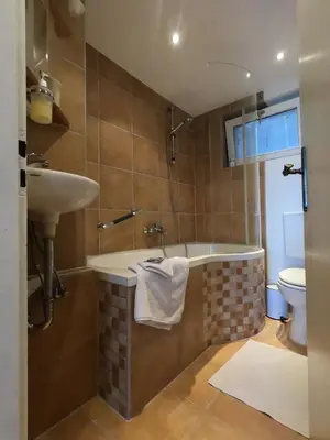 Ein Badezimmer in der Unterkunft Ferienwohnung Vroni