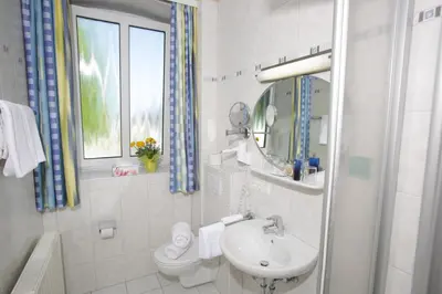 Ein Badezimmer in der Unterkunft Gasthof Prinzregent Superior